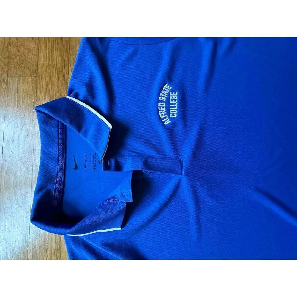 Nike Blue Polo Shirt